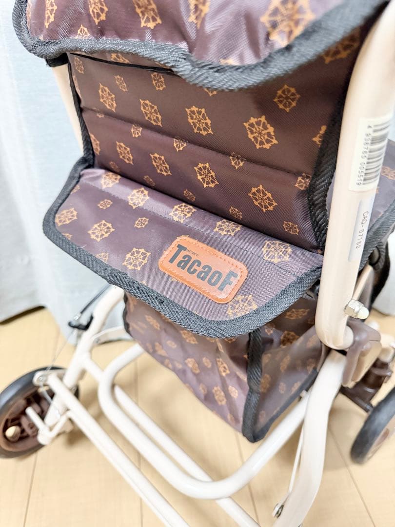 良品 幸和製作所 TacaoF シルバーカー ルミド SIMD02 ブラウン ②