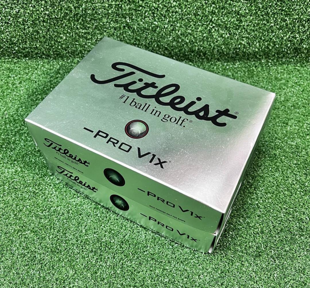 Titleist PRO V1x【レフトダッシュ】 新品未使用正規品　２ダース