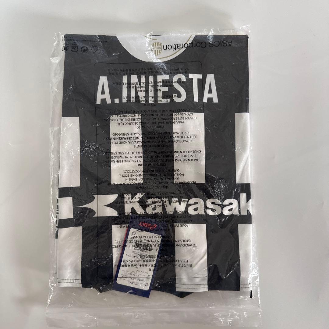 ヴィッセル神戸ユニフォーム#8イニエスタ25周年記念限定モデル未使用品