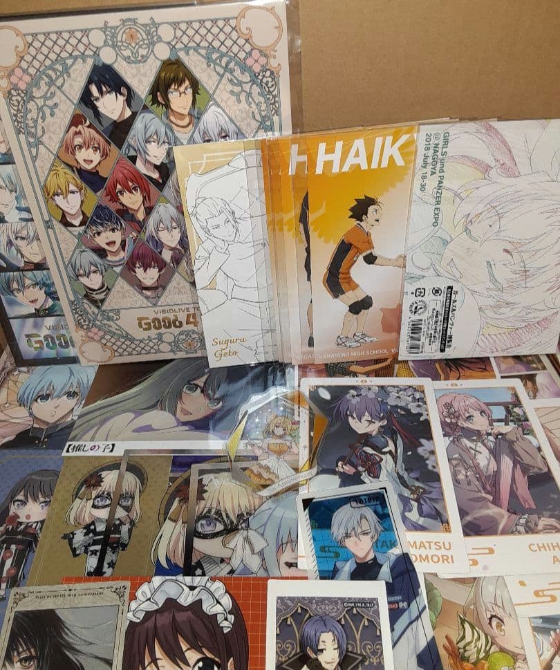 アニメグッズ 紙類・薄物 大量 まとめ売り 1000点 ②