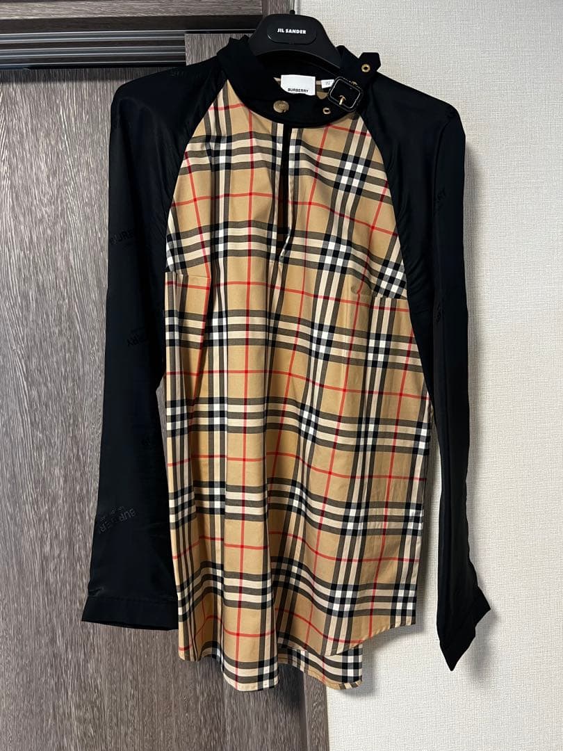 BURBERRY チェック柄 長袖トップス S