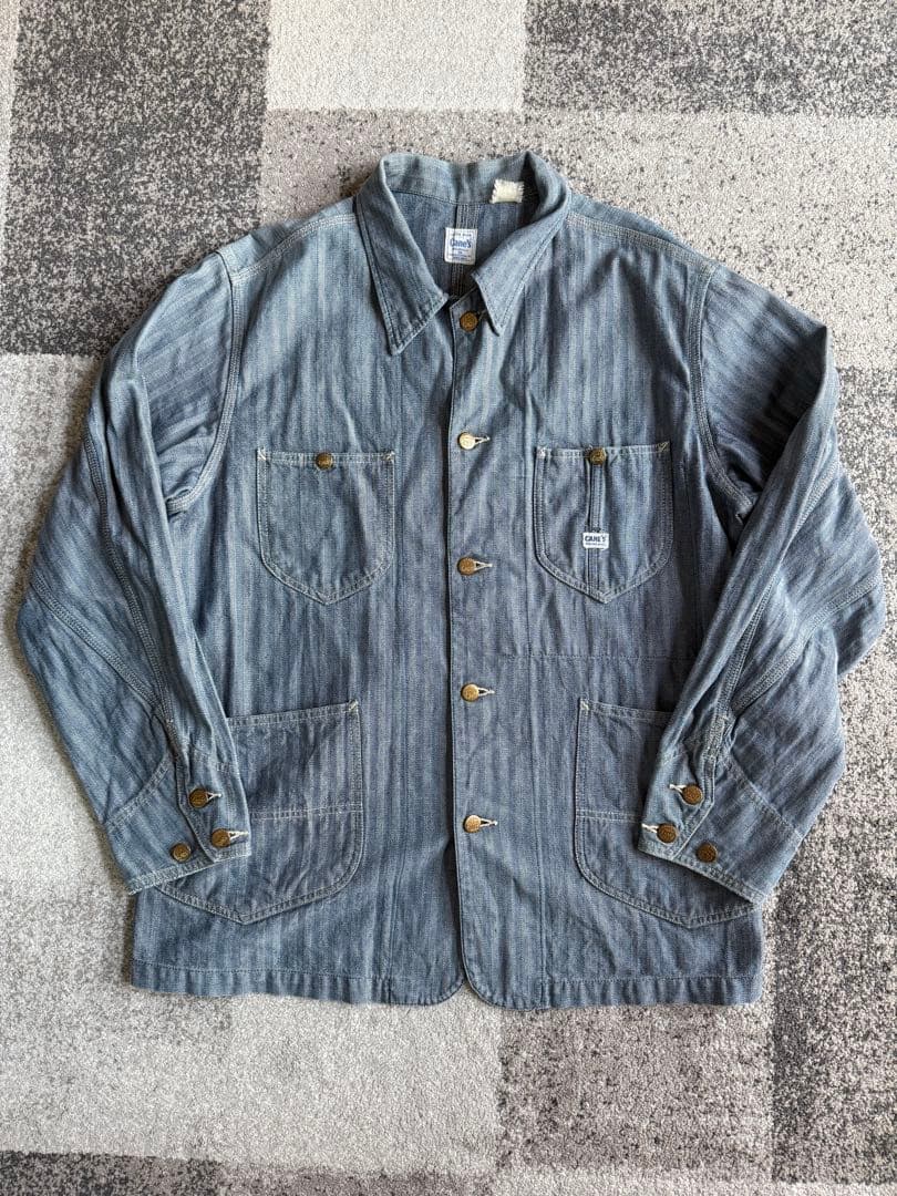 マ*ツ様 SUGARCANE シュガーケーン　カバーオール　ヘリンボーン