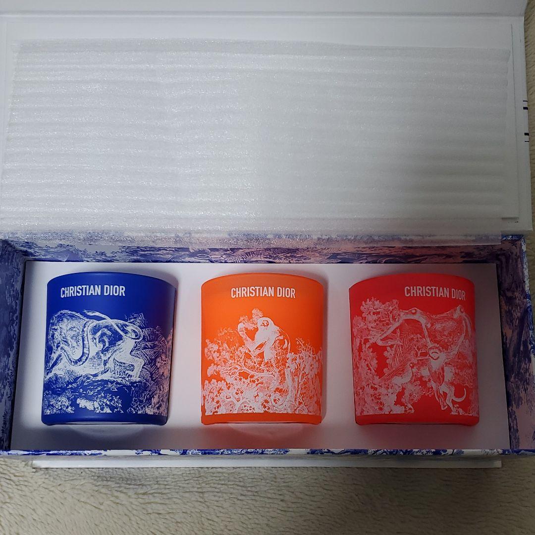 ディオール　ミニチュアキャンドル　セット