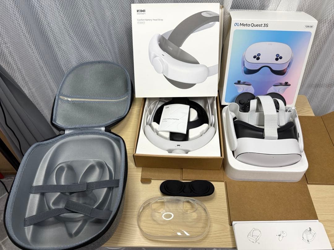 美品です　 Quest 3S 128GB VR KIWI バッテリー
