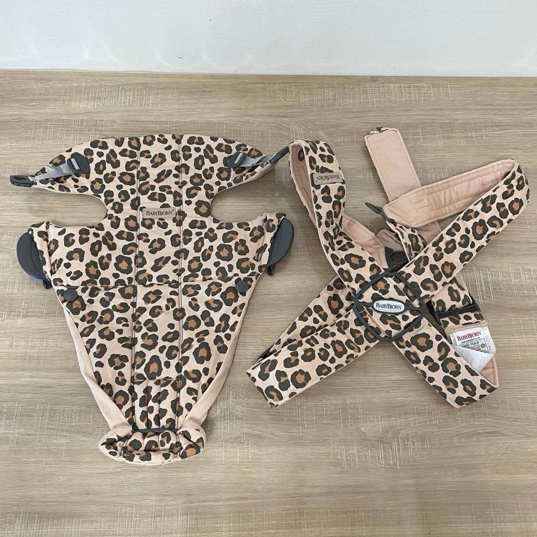★良品★ ベビービョルン ベビーキャリア MINI レオパード 取説付 廃盤