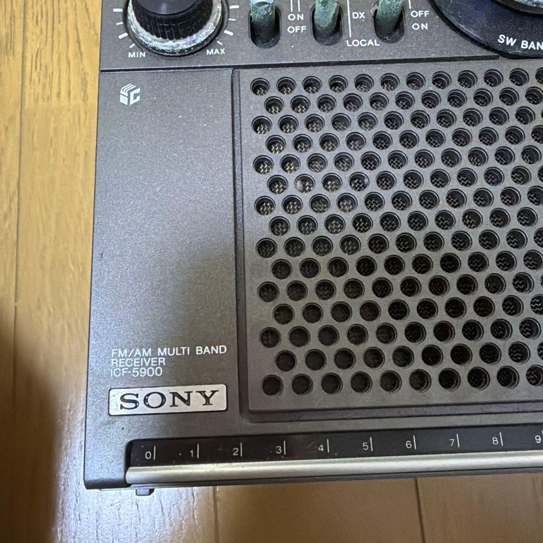 SONY ICF-5900 FM/AMマルチバンドレシーバー