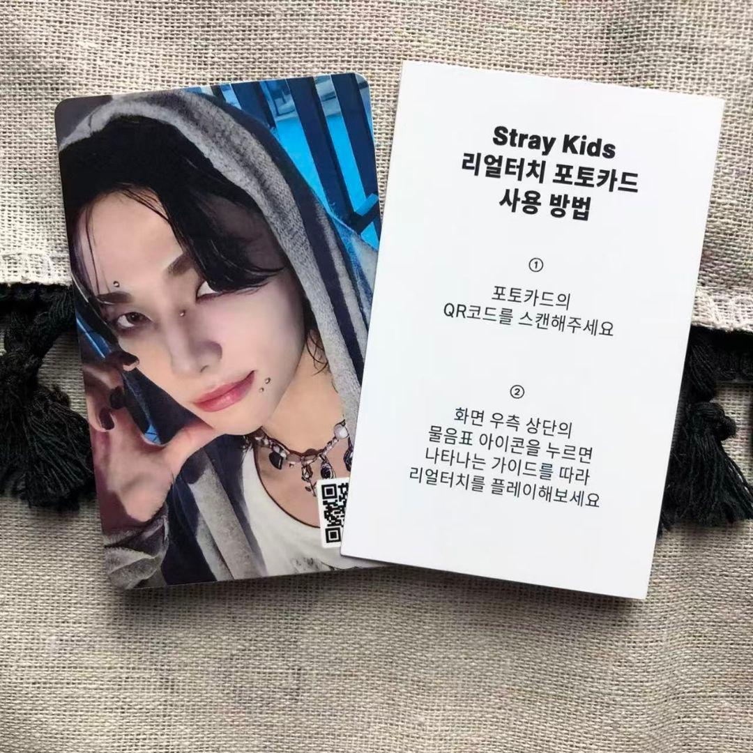 StrayKids 合 HOP ポップアップ QR ヒョンジン トレカ