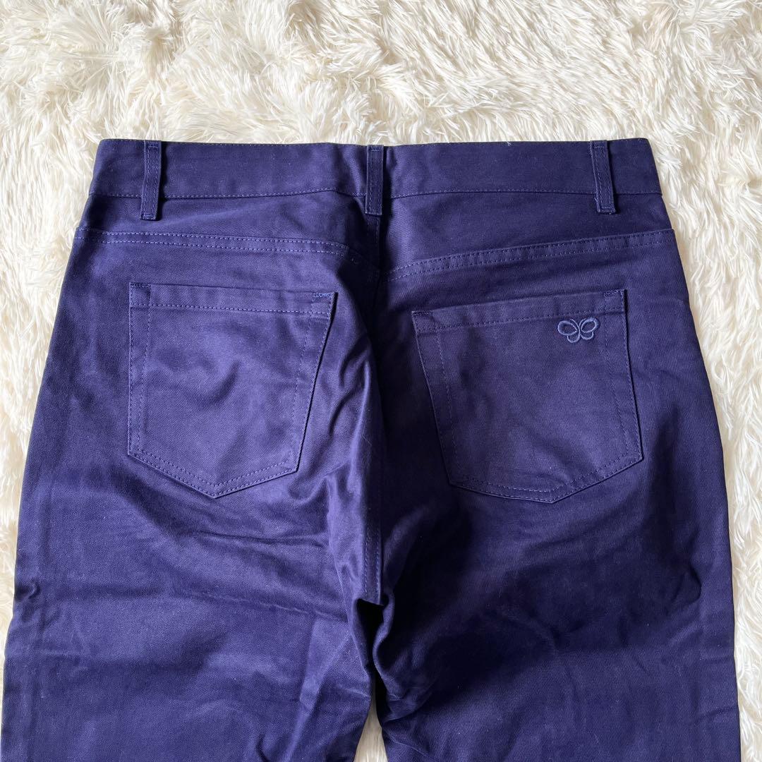 BOTTEGA VENETA ボッテガヴェネタ チノパン 青紫 コットン