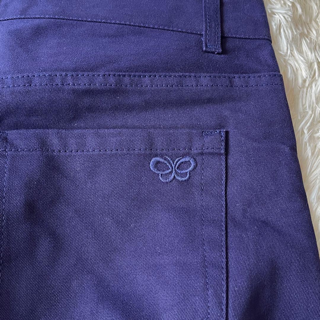 BOTTEGA VENETA ボッテガヴェネタ チノパン 青紫 コットン