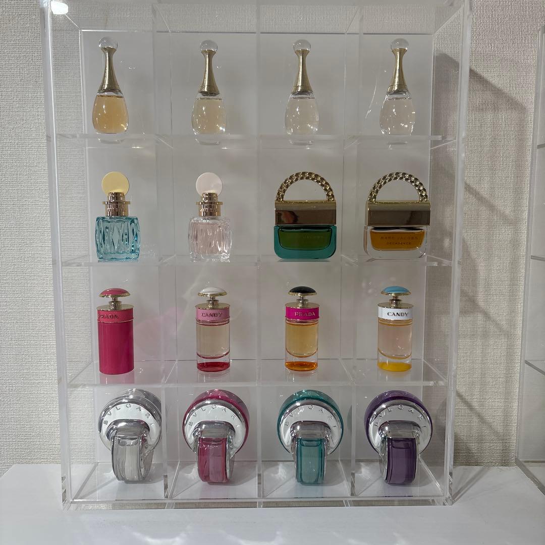 香水ミニボトル16点セット　新品未使用　ディオール　プラダ　ブルガリなど