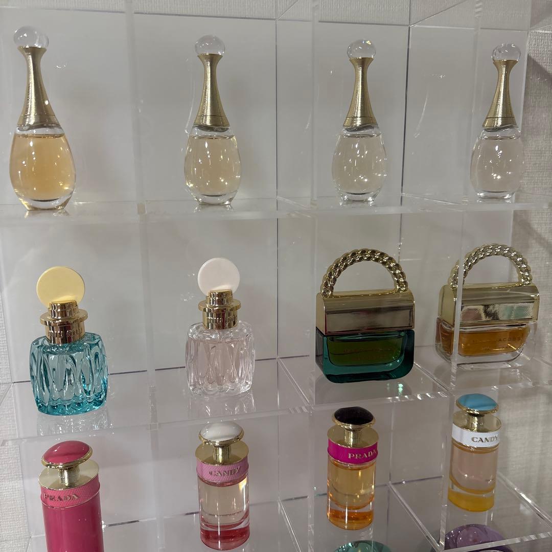 香水ミニボトル16点セット　新品未使用　ディオール　プラダ　ブルガリなど