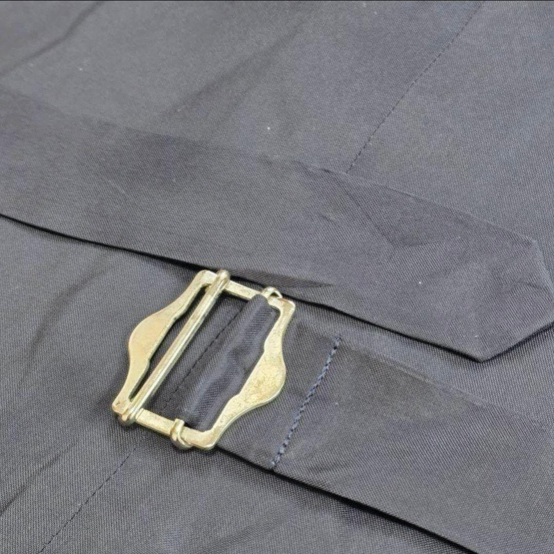 美品 ヨウジヤマモト ベスト ジレ 7つボタン M 黒 匿名配送