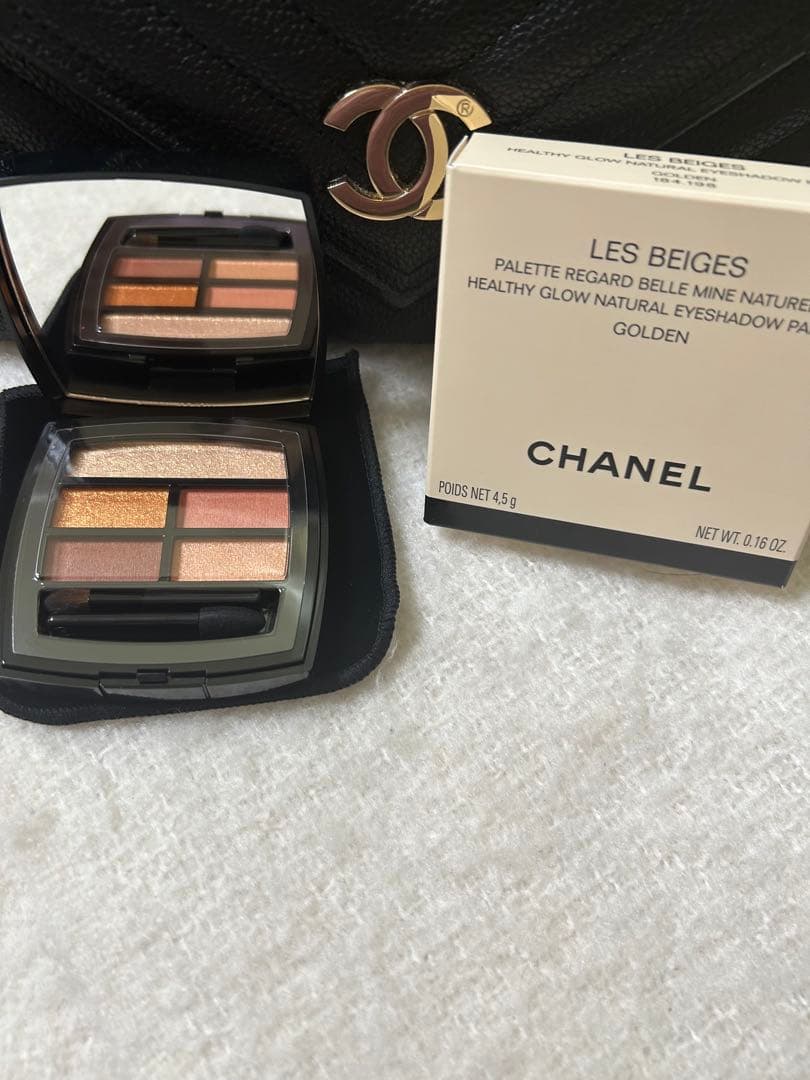 ❣️シャネル　LES BEIGES アイシャドウパレット ゴールデン
