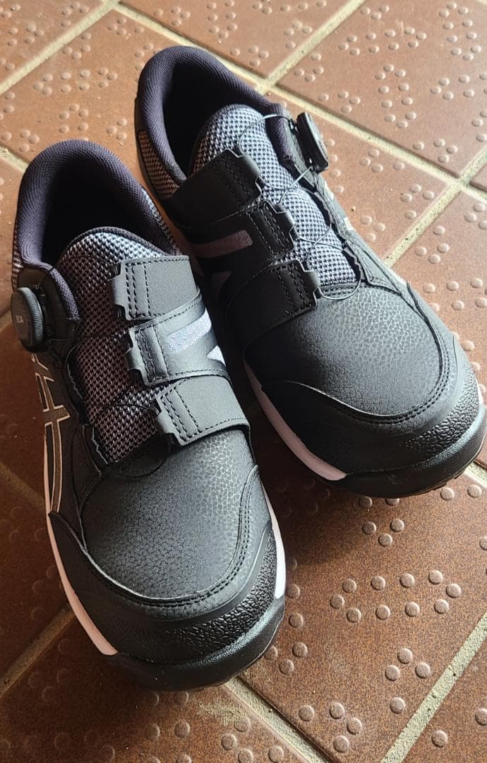 asics ウィンジョブ® CP309 BOA® 3E相当 ブラック×ガンメタル