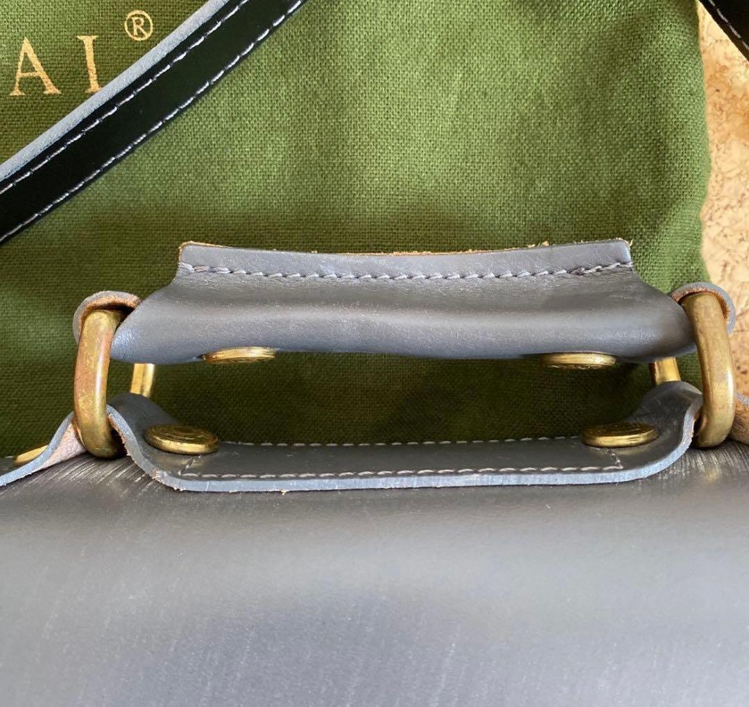 GLEN  サッチェルバッグ(9インチ)