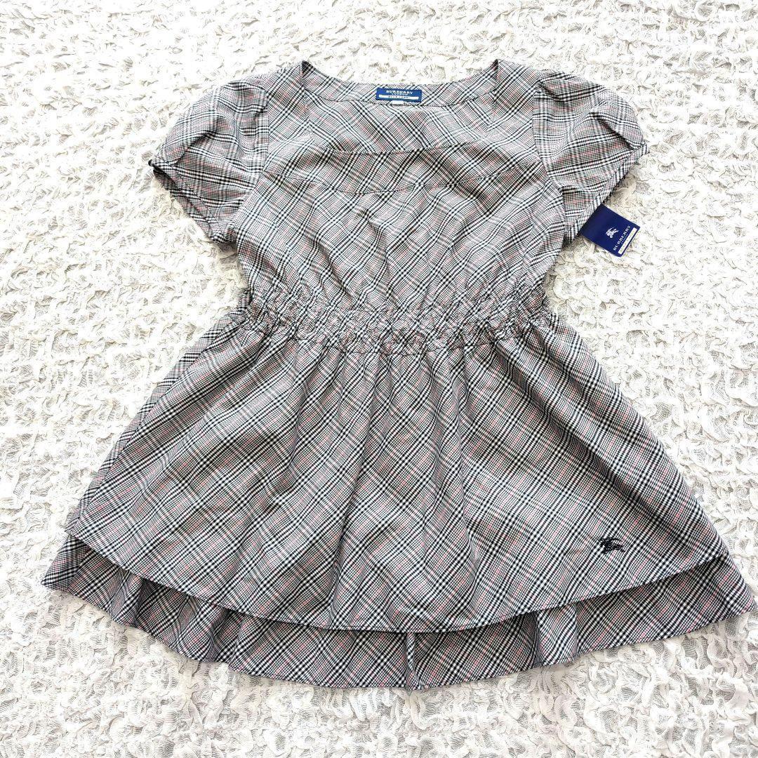 新品☆ BURBERRY BLUE LABEL トップス チュニック 半袖 38