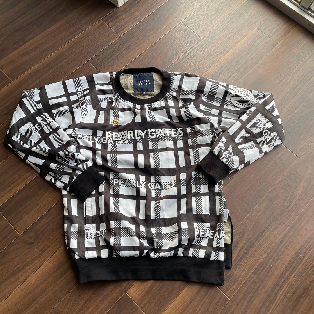 PEARLY GATES チェック柄セーター L