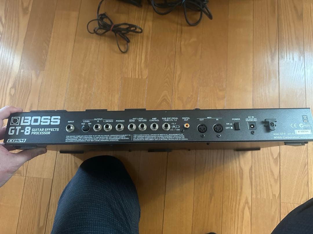 マルチエフェクター 【中古】BOSS GT-8 ハードケース付き