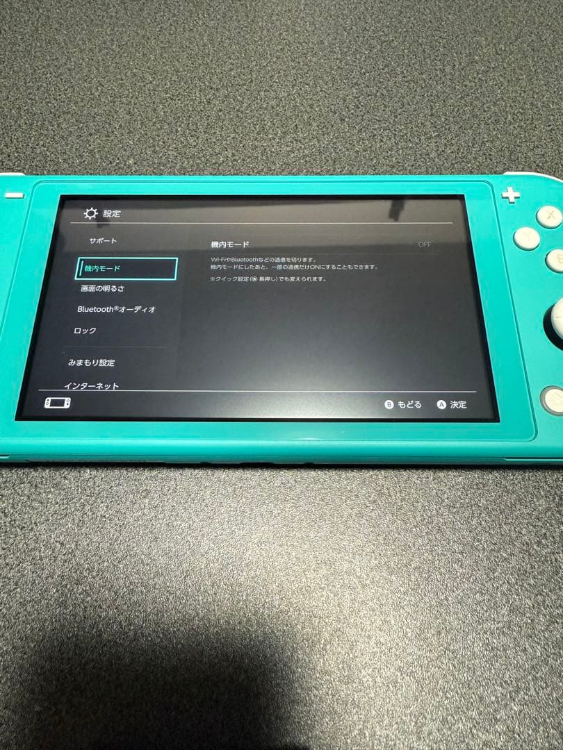 【たけ】Nintendo Switch Lite ターコイズ