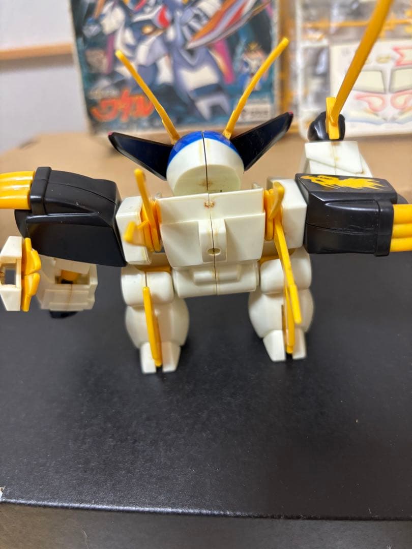 【当時物】タカラ魔神英雄伝ワタルNo.21「龍王丸 」箱説カード人形等付属　レア