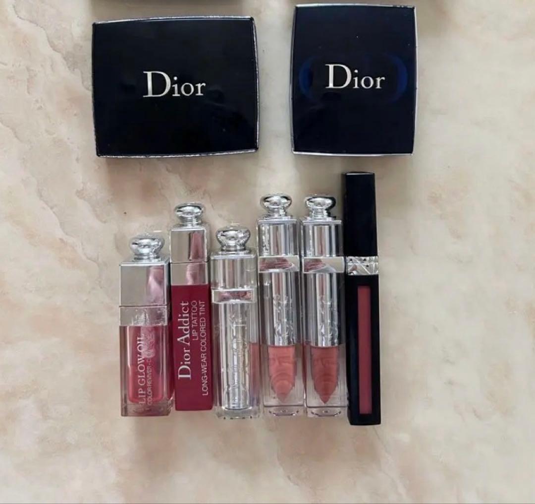 Dior アイシャドウ　リップ　チーク　まとめ売り