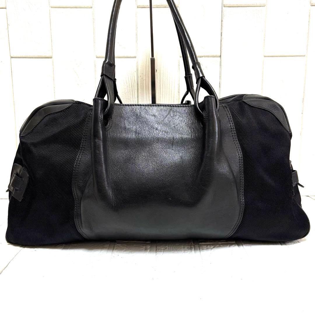 archive 輪怐LIN-KUリンク チェルキオ 本革 レザー ボストンバッグ