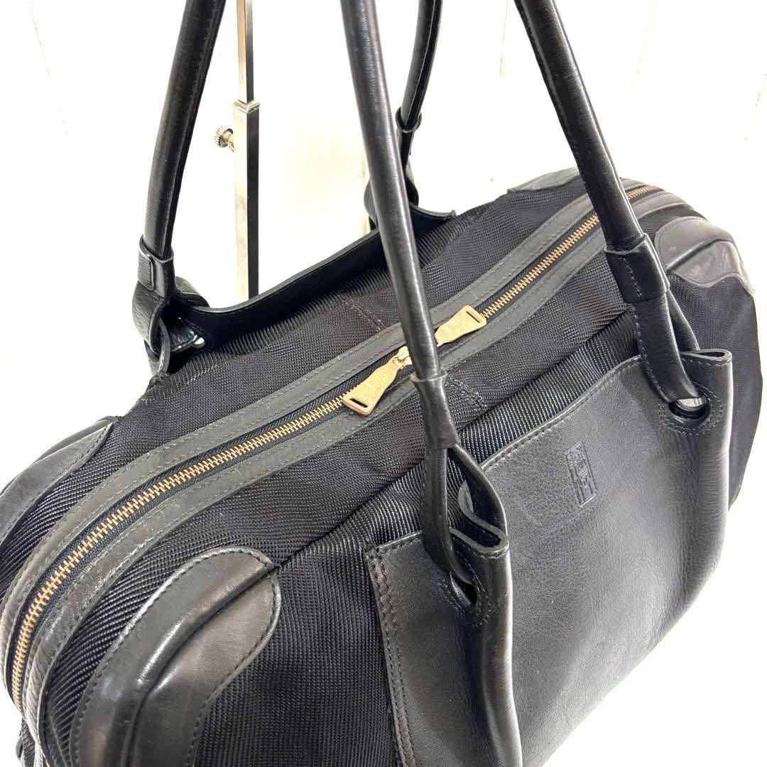 archive 輪怐LIN-KUリンク チェルキオ 本革 レザー ボストンバッグ