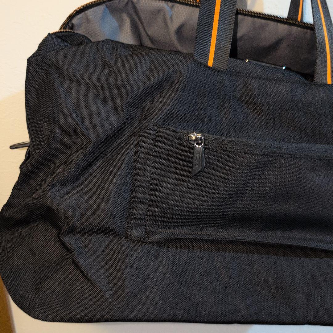 【中古】Tumi M-Tech Mテック ソフトサッチェル バッグ オレンジ