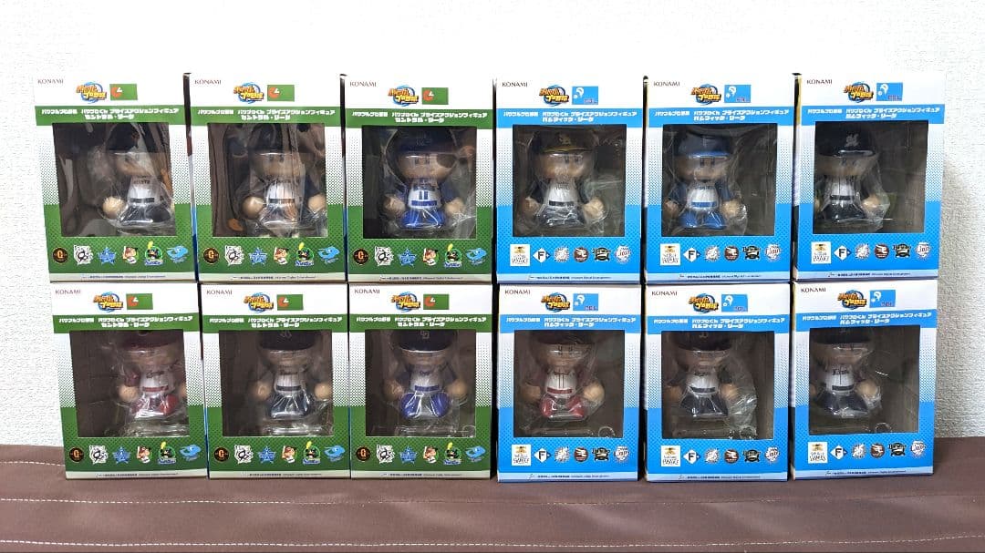 パワプロくん プライズアクションフィギュア 〈セ・パ12球団セット〉