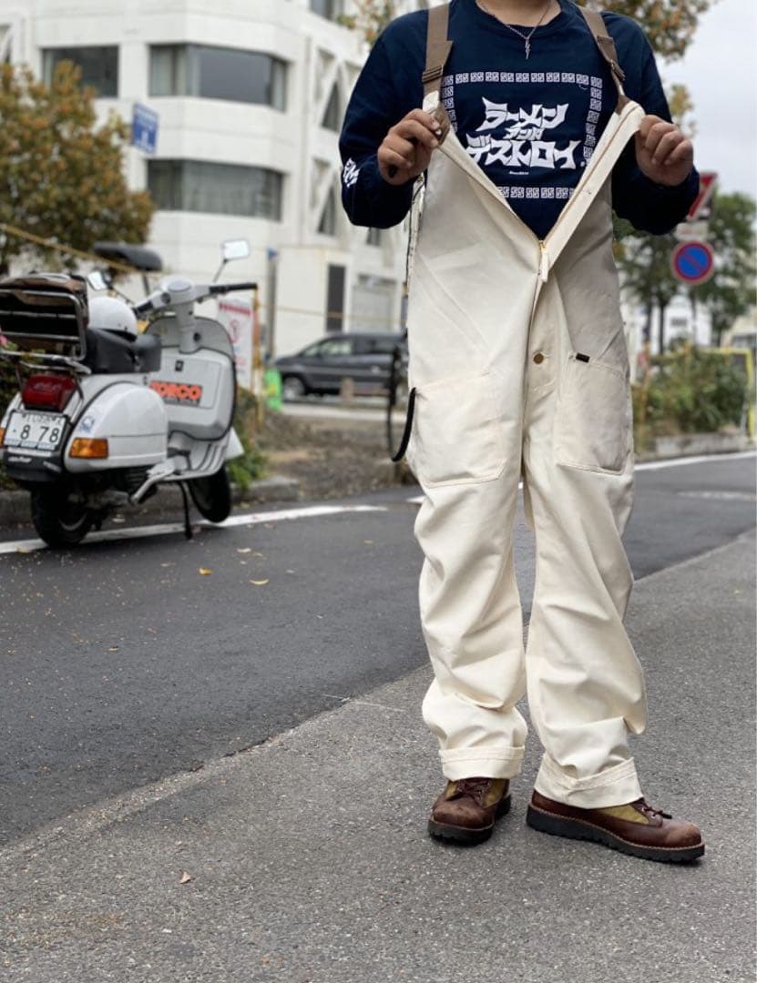 bluco オーバーオール　ブルコ　デッキパンツ　サロペット　ワークパンツ