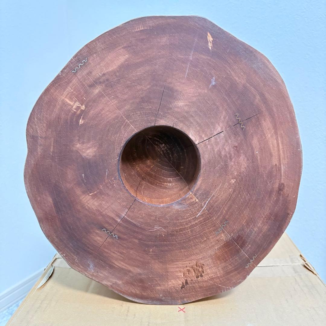 一度のみの使用✨臼・杵セット　ミニうす　一升用　木製　天然木　餅つき