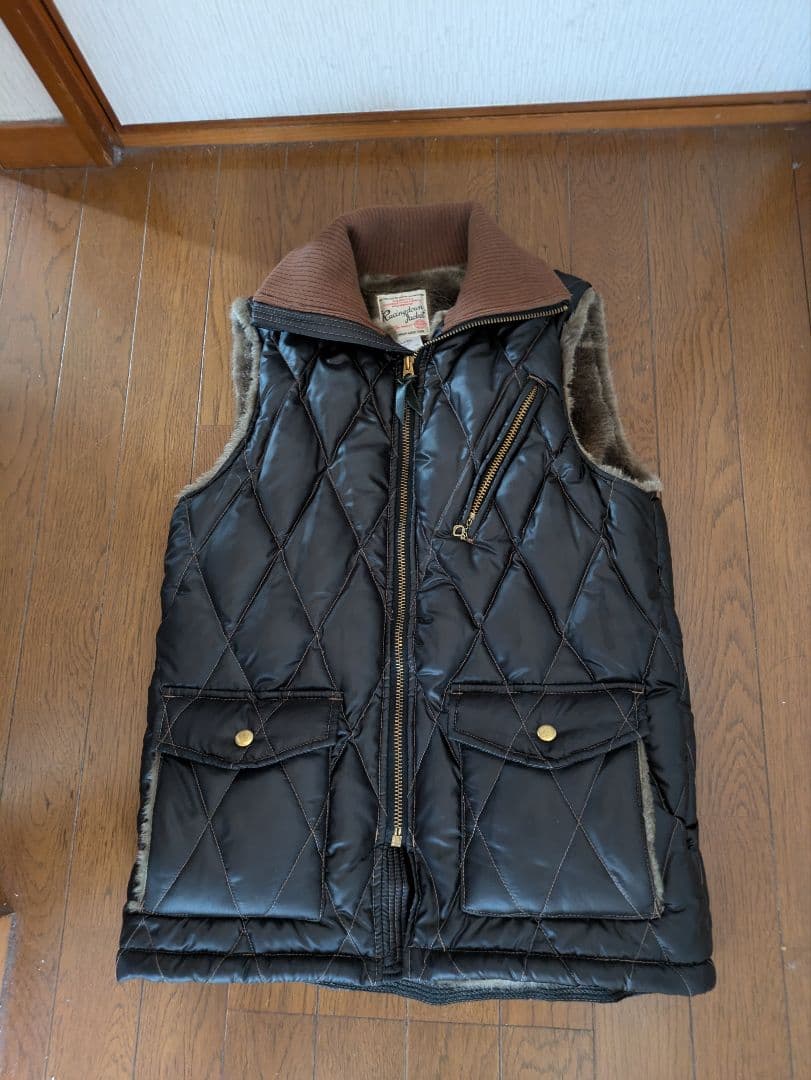 ウエストライド　レーシングダウンベスト　ジャケット　フラットヘッド