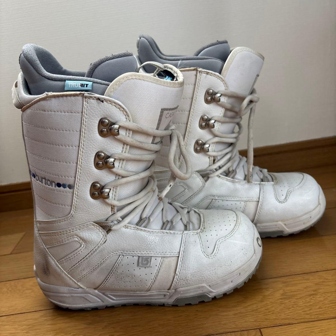 Burton バートン 25cm スノーボードブーツ白