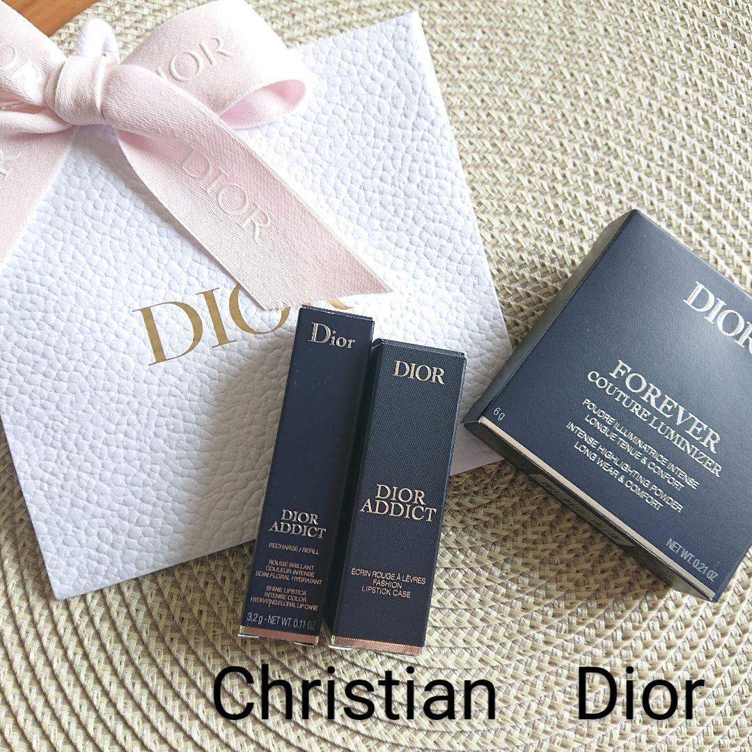 Dior 2024年ホリデー　ルミナイザー＆リップ・リップケース限定品セット