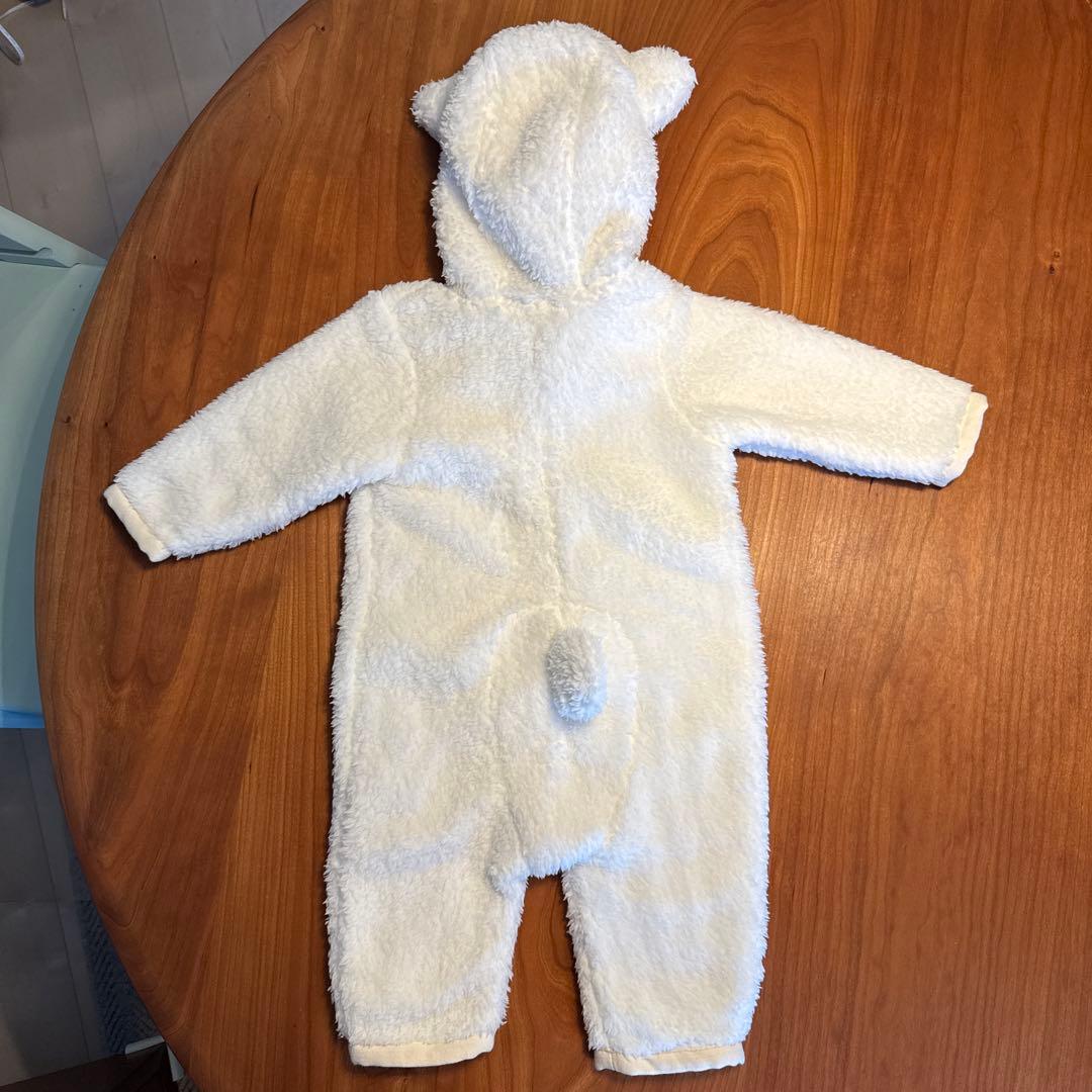 【まほりん、新品】ベビー・ファーリー・フレンズ・バンティング 3-6M