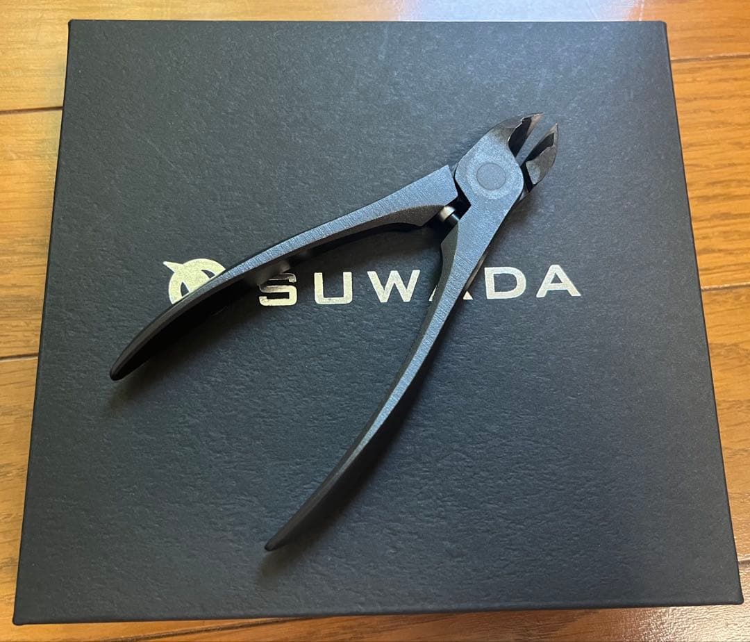 SUWADA ネイルケア用爪切り ブラックL