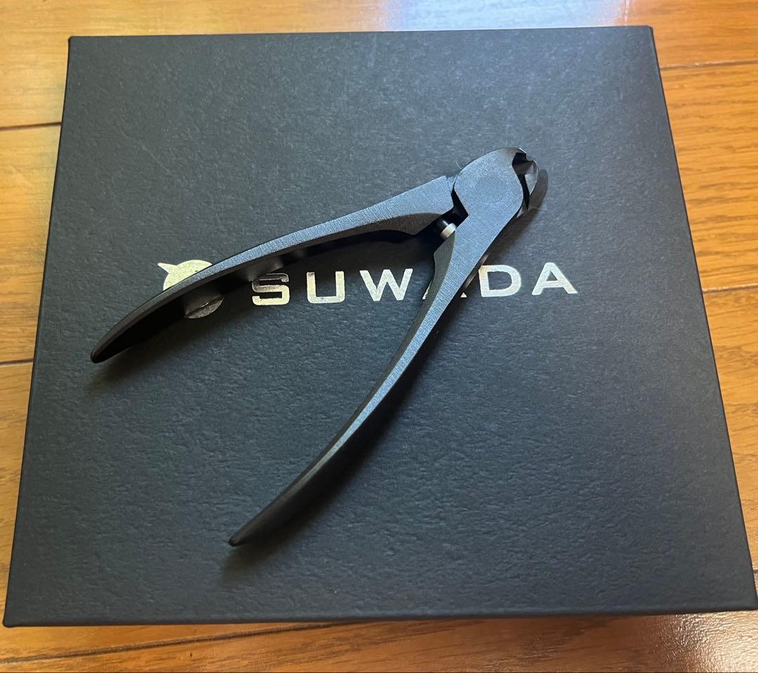 SUWADA ネイルケア用爪切り ブラックL
