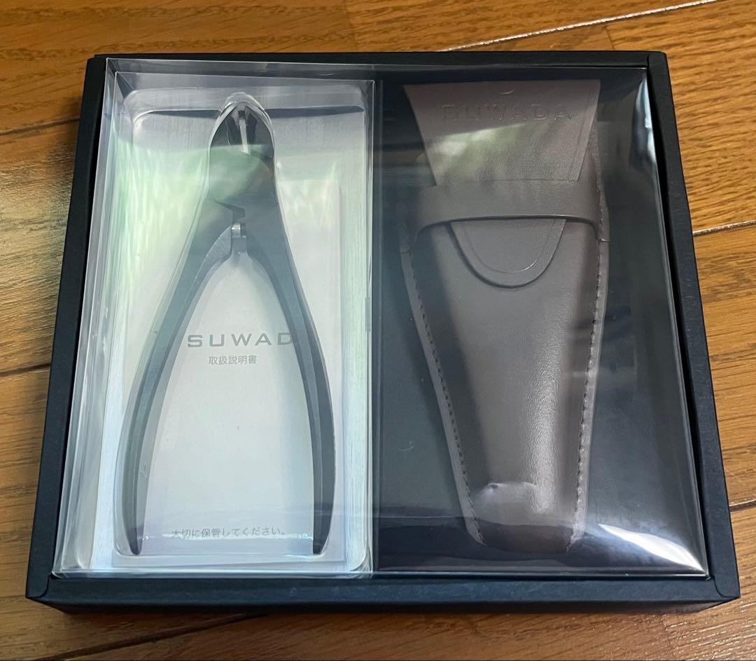 SUWADA ネイルケア用爪切り ブラックL