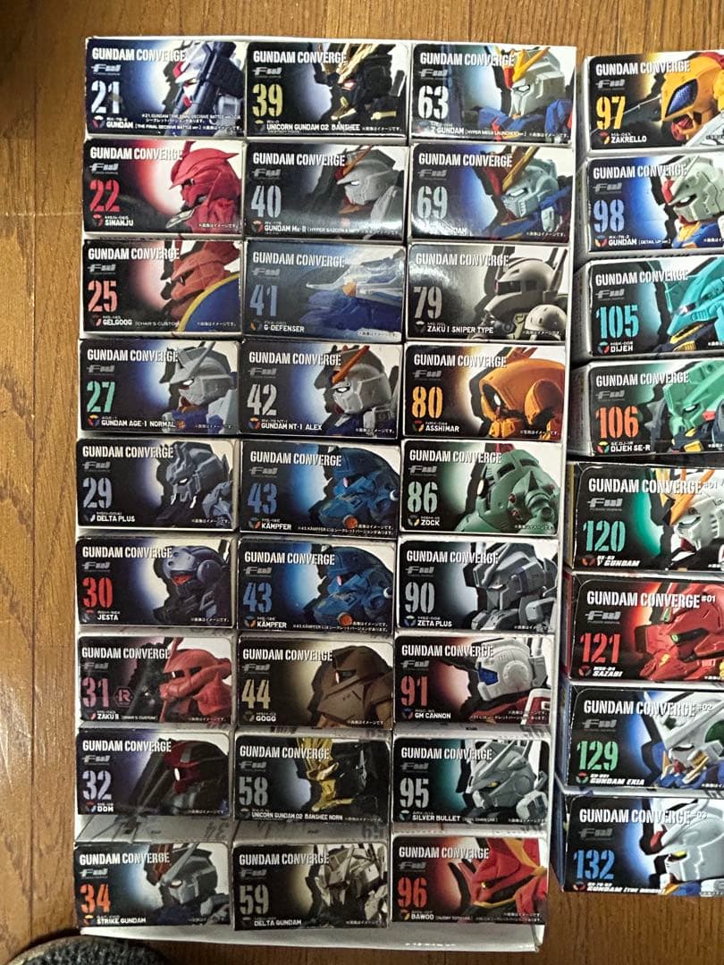 ガンダムコンバージ 未開封 レアセット