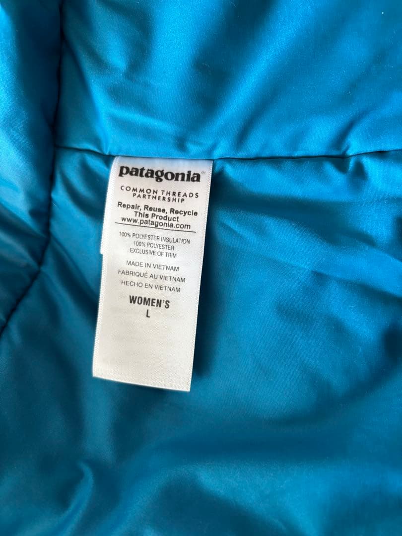 ORIO　patagonia 紺色　スキーウエア powder ball