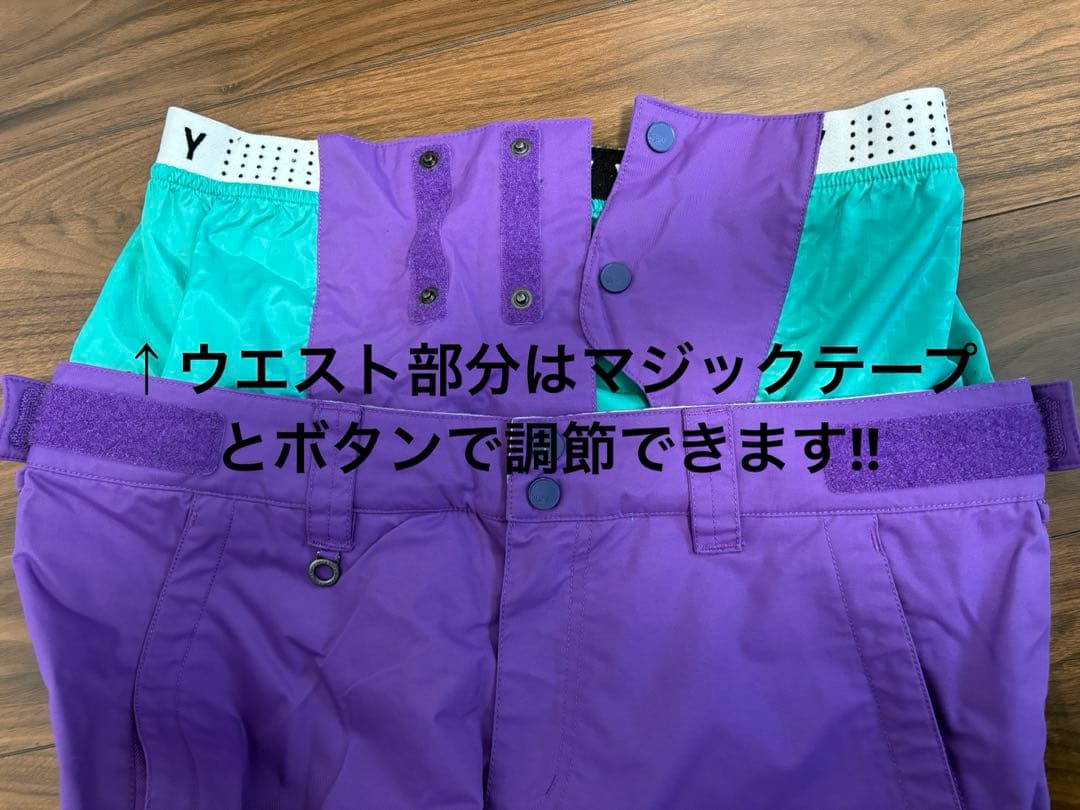 【美品】ROXY スノボウェア　上下セットＬ