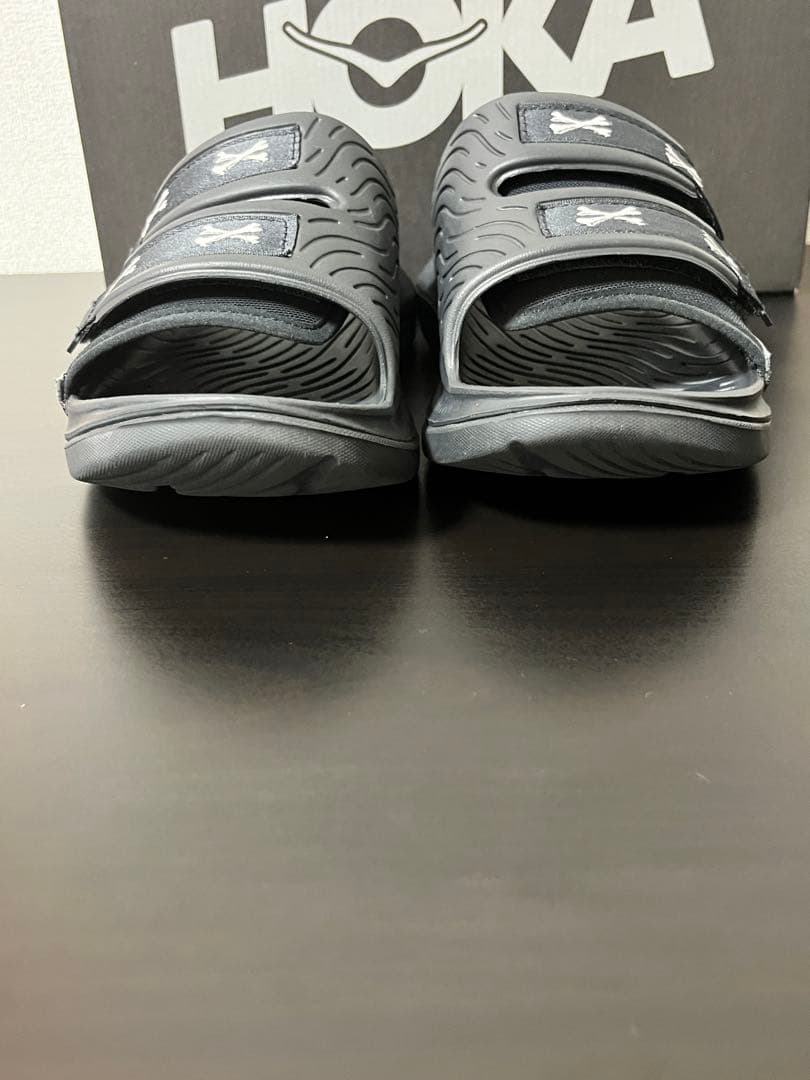 【極美品】WTAPS × Hoka Ora Luxe \"Black\" 27cm