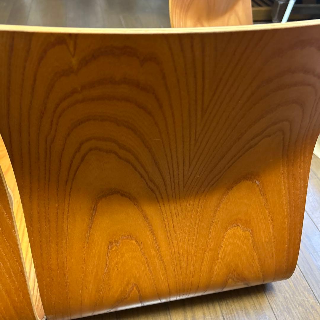 天童木工 木製オープンバック座椅子 4脚セット