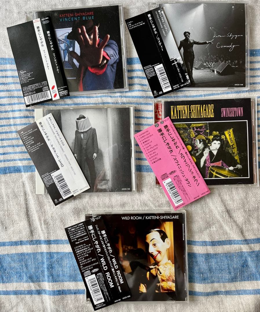 勝手にしやがれ　CD21枚/DVD2枚/未開封タオル3枚・シール/他