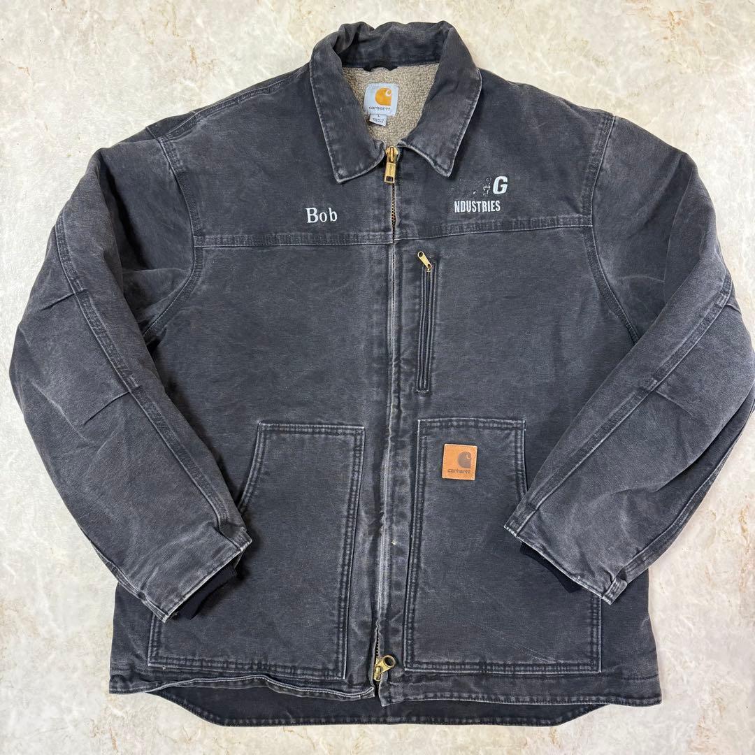 カーハート　デトロイトジャケット 黒　メキシコ　ダックジャケット ワークウエア
