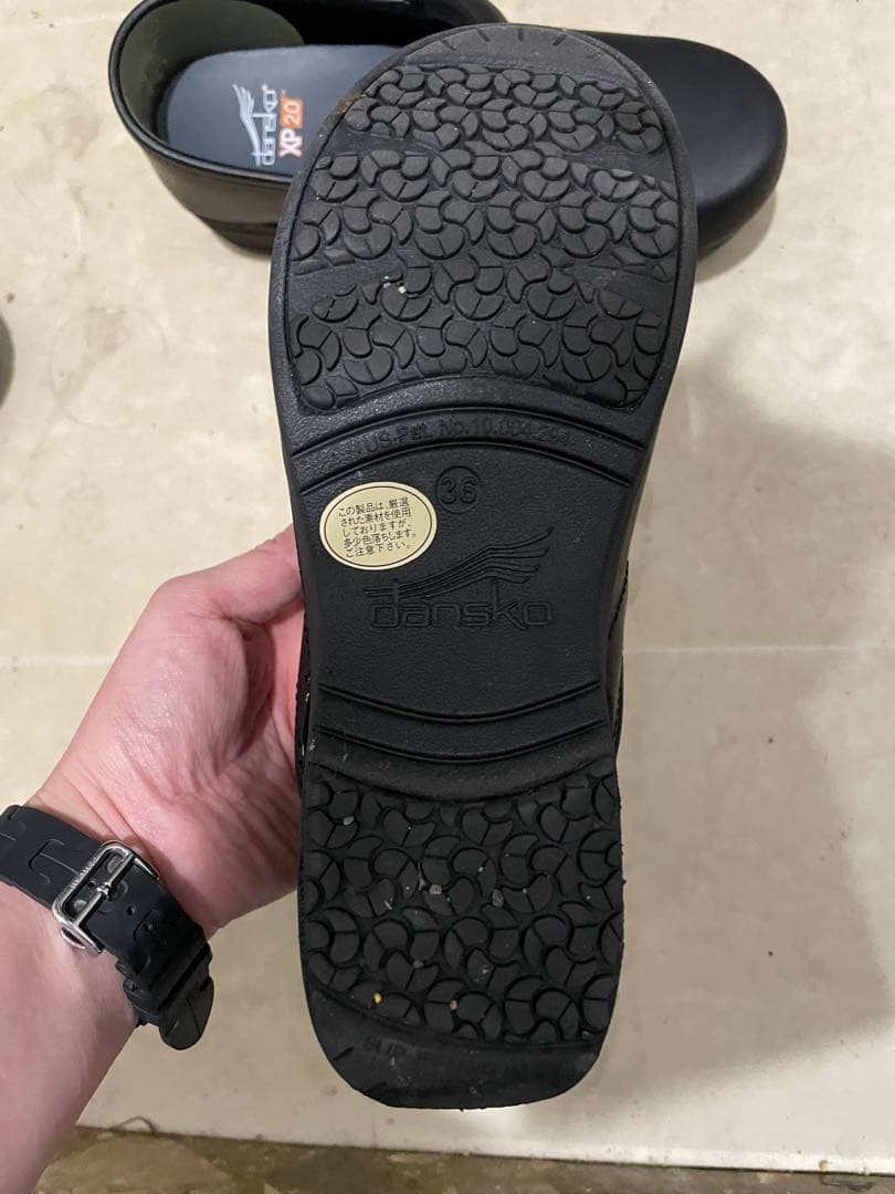 dansko XP 20 ブラック クロッグサンダル　ダンスコ　36