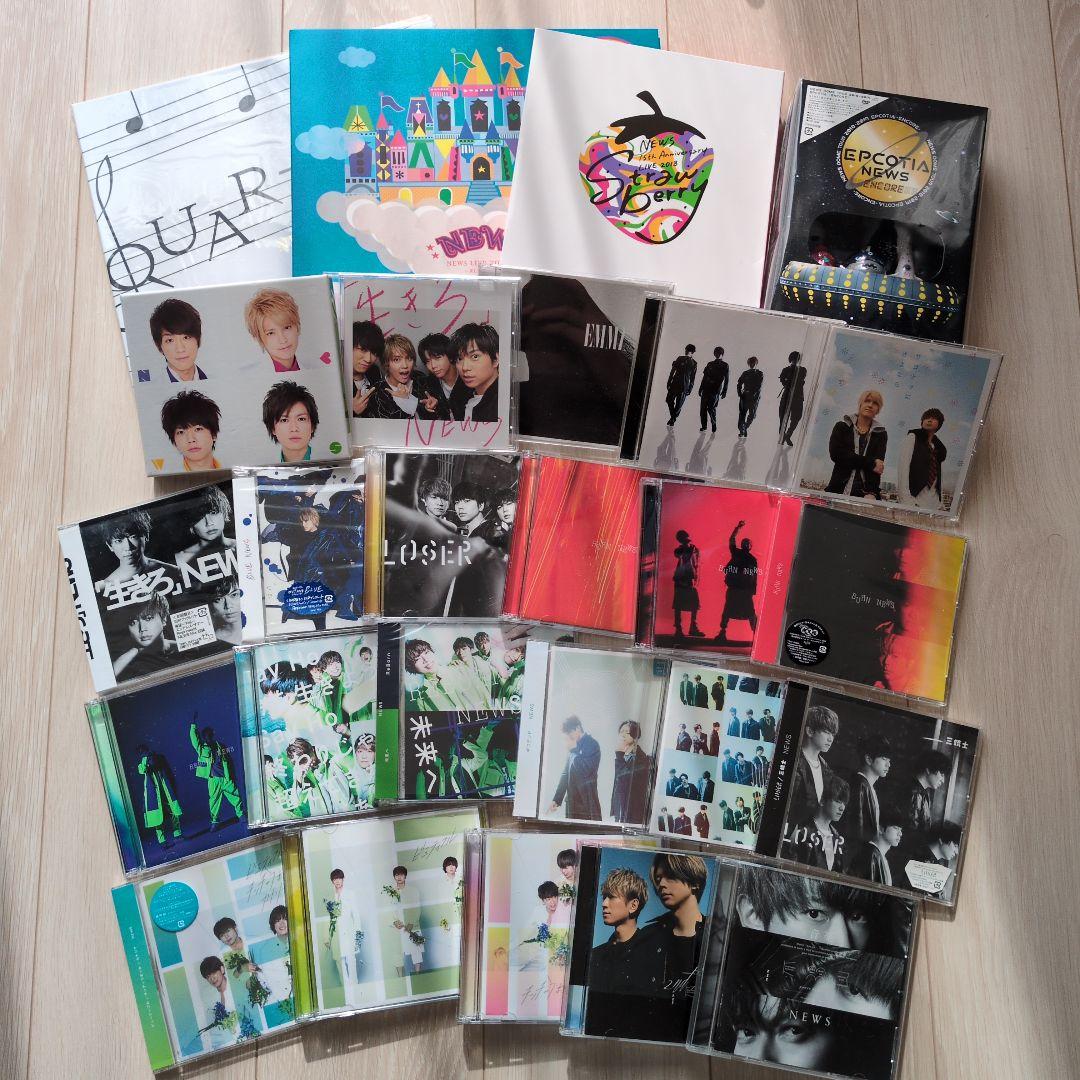 NEWS　CD DVD まとめ売り アルバム　増田貴久　加藤シゲアキ　小山慶一郎