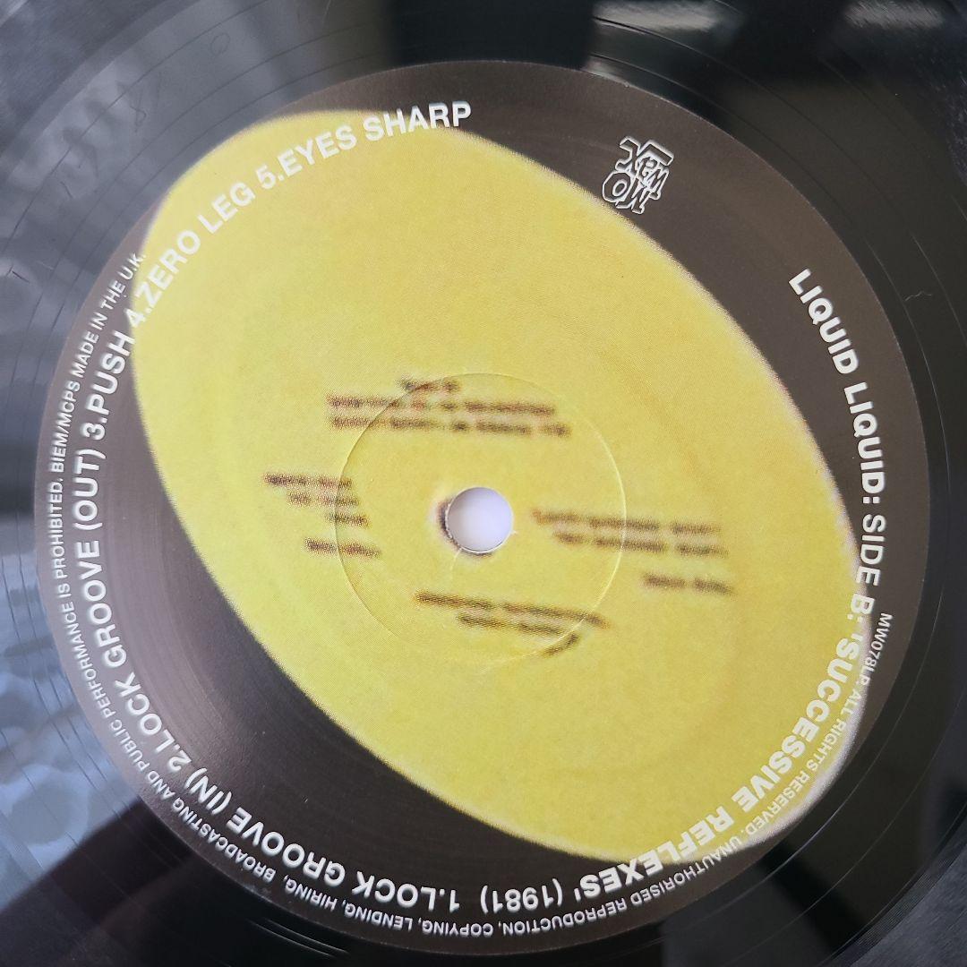 ★ＵＫオリジナル盤★『ＬＩＱＵＩＤ ＬＩＱＵＩＤ』リキッド・リキッド２枚組ＬＰ