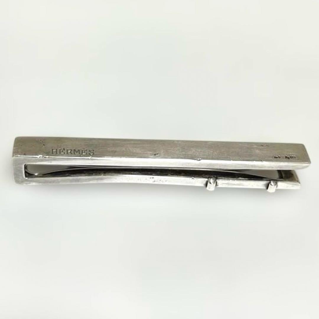 ⭐︎値下げ⭐︎エルメスHERMES ネクタイピン 925 シルバー ※注 曲がりあり