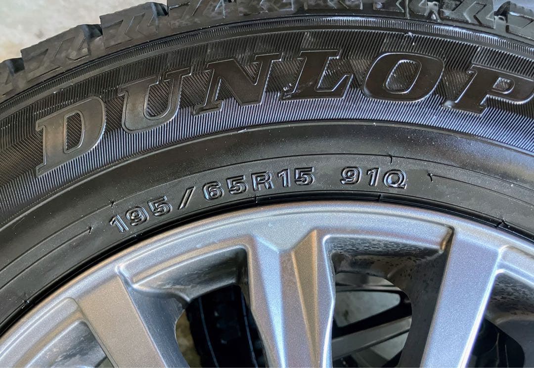 値下げ！☆美品☆ スタッドレスタイヤ・ホイールセット 195/65/15 セレナ